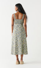 Load image into Gallery viewer, Smocked Bodice Linen Midi Dress - Dex