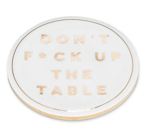 F*ck Up Table Coaster - Abbott