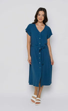Load image into Gallery viewer, Melanie Button Front Midi Dress