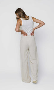 Elly Wide Leg Pull On Pant