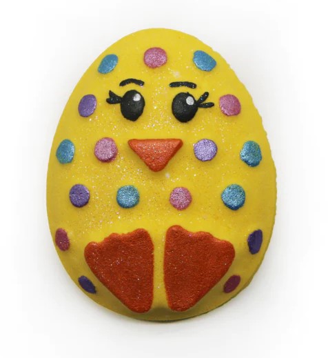Easter Polkadot Chick Egg Bath Bomb