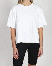 Load image into Gallery viewer, Boxy Tee - White - Brunette The Label