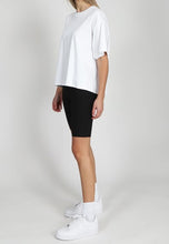 Load image into Gallery viewer, Boxy Tee - White - Brunette The Label