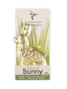 Benny Bunny - Solid Dark Chocolate - Hummingbird Chocolate