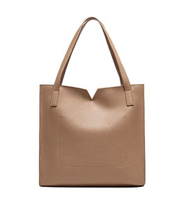 Alicia Tote II - Latte Pebbled