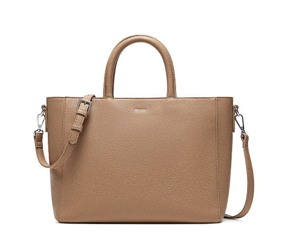 Wanda Tote - Latte Pebble - Pixie Mood