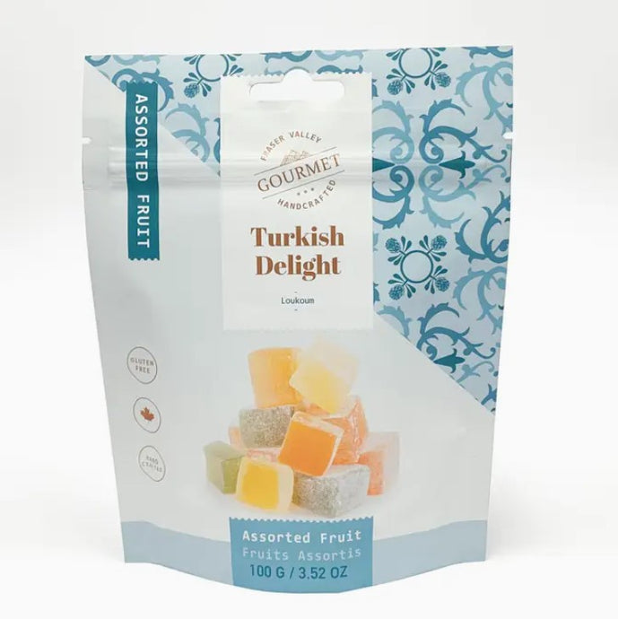 Turkish Delight - 100g - Fraser Valley Gourmet