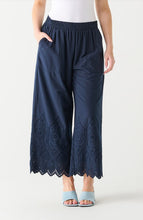 Load image into Gallery viewer, High Waist Eyelet Pant - Black Tape