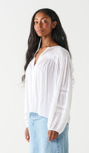 Load image into Gallery viewer, Lace Detail Button Up Blouse - Dex