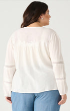 Load image into Gallery viewer, Lace Detail Button Up Blouse - Dex Plus