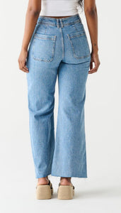 High Waist Culotte Jeans - Dex