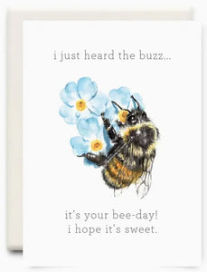 Heard the Buzz Birthday Card