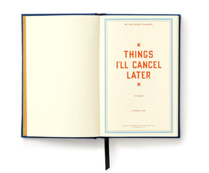 Things I'll Cancel Later Undated Mini Planner