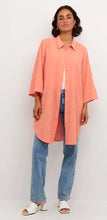 Load image into Gallery viewer, KApauline Shirt Dress - Melon - Kaffe