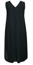 Load image into Gallery viewer, KCmille Sleeveless Dress - Black Deep - Kaffe Curve