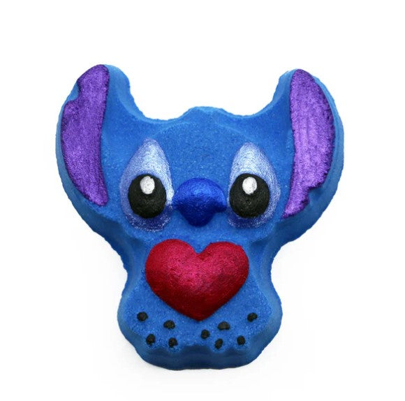 Stitched Heart Bath Bomb