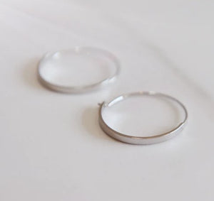 Koa Minimalist Hoops - Oh So Lovely