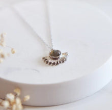 Load image into Gallery viewer, Loxley Labradorite Sun Necklace - Oh So Lovely