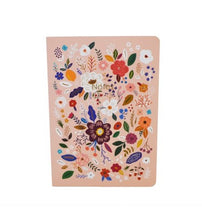 Load image into Gallery viewer, Soft Cover Floral Notebook