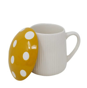 Ocher Mushroom Mug