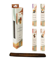 Load image into Gallery viewer, Assorted Incense Stick Kit with Wooden Holder