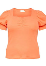 Load image into Gallery viewer, KCcarina T-Shirt - Melon - Kaffe Curve