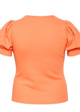 Load image into Gallery viewer, KCcarina T-Shirt - Melon - Kaffe Curve