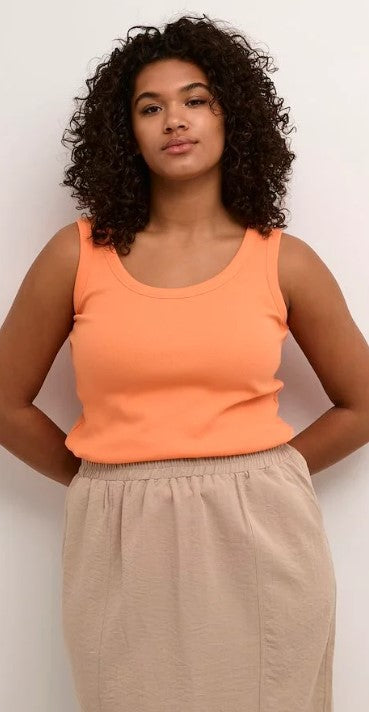 KCcarina Tank Top - Melon - Kaffe Curve