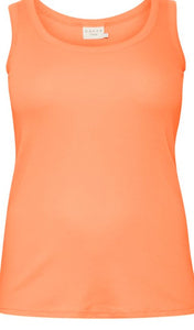 KCcarina Tank Top - Melon - Kaffe Curve