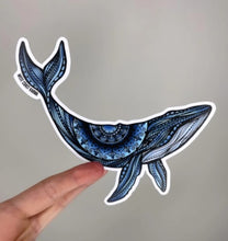 Load image into Gallery viewer, West Coast Karma Colourful Humpback Vinyl Sticker