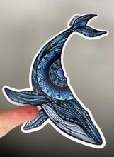 Load image into Gallery viewer, West Coast Karma Colourful Humpback Vinyl Sticker