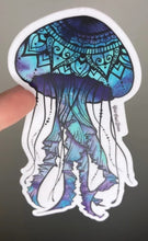 Load image into Gallery viewer, West Coast Karma Watercolour Jellyfish Vinyl Sticker