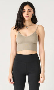 Seamless Bra Top - Taupe - Dex