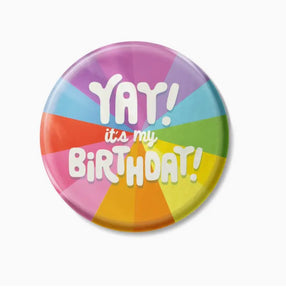 "It's My Birthday" Button Pin