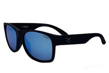 Load image into Gallery viewer, I-Sea Seven Seas Polarized Sunglasses - Black/Ice Blue Mirror