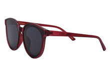 Load image into Gallery viewer, I-Sea Sedona Polarized Sunglasses - Maroon/Smoke