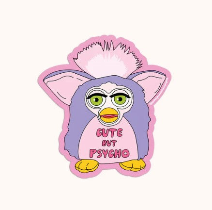 Cute But Psycho Sticker