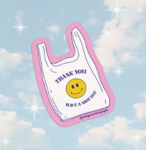 Thank You Bag Sticker