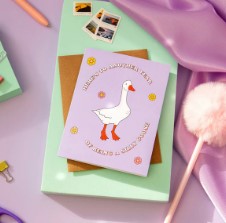 Silly Goose Birthday Card