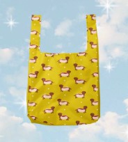 Weiner Dog Foldable Nylon Tote