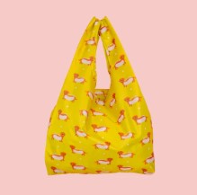 Weiner Dog Foldable Nylon Tote