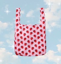 Load image into Gallery viewer, Strawberry Foldable Nylon Tote