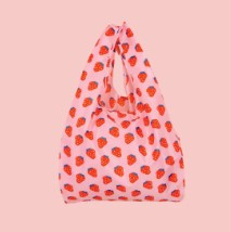 Load image into Gallery viewer, Strawberry Foldable Nylon Tote