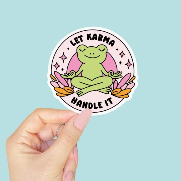 Let Karma Handle It Vinyl Sticker