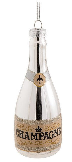 Champagne Bottle Ornament