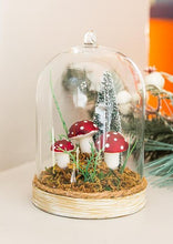 Load image into Gallery viewer, Mushroom in Forest Dome Ornament