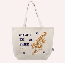 Load image into Gallery viewer, Go Tiger Organic Canvas Tote