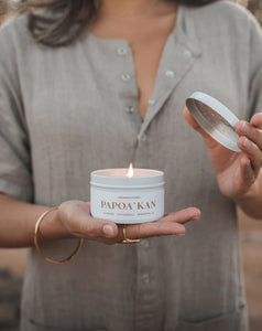 PAPOA'KAN - Dream Catcher - Tin Candle - Crowfoot Collective