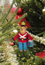 Load image into Gallery viewer, Soldier Bear with Drum Ornament