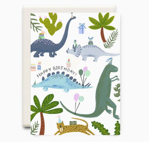 Dino Birthday - Inkwell cards